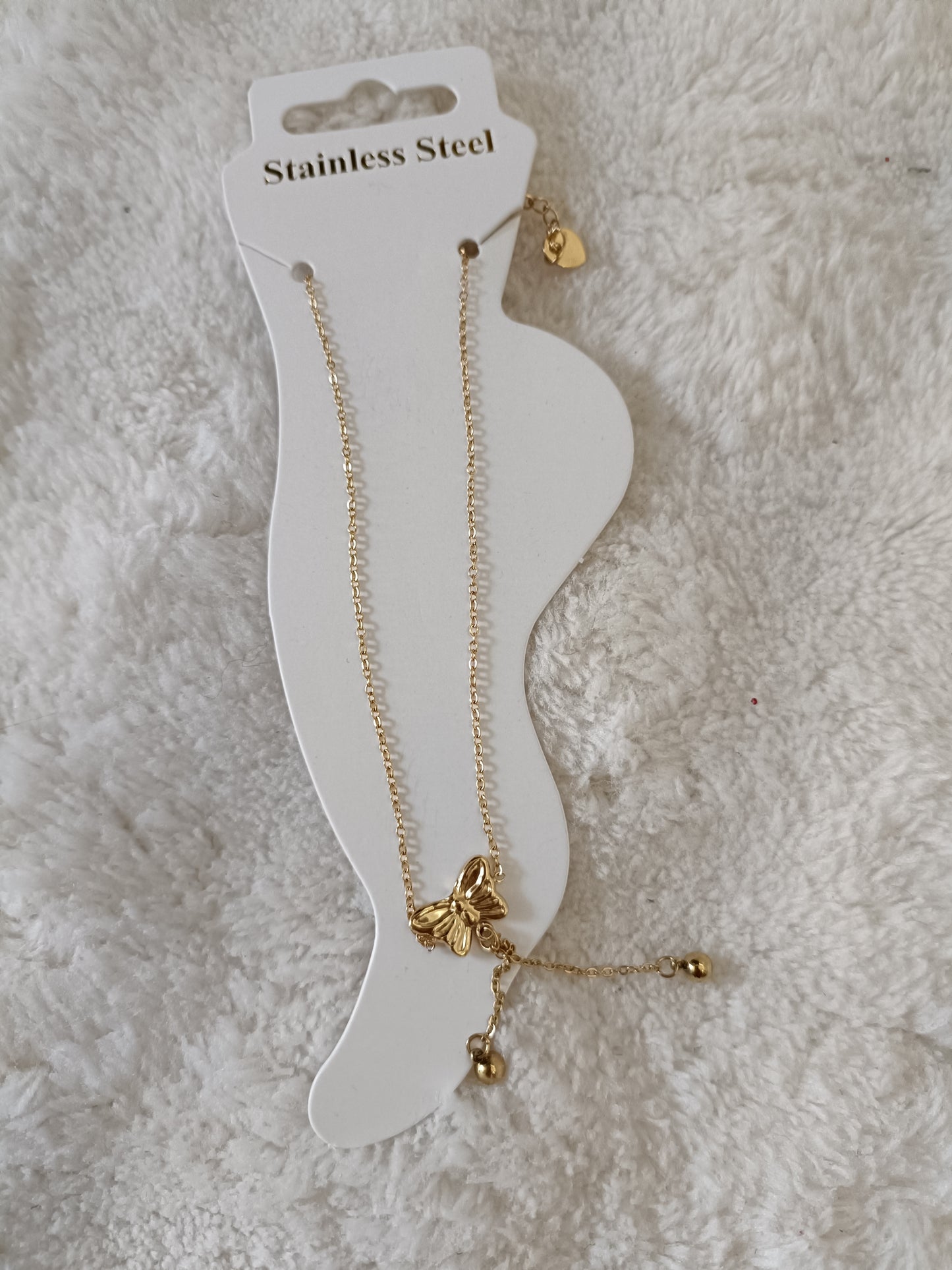 Bracelet cheville Papillon