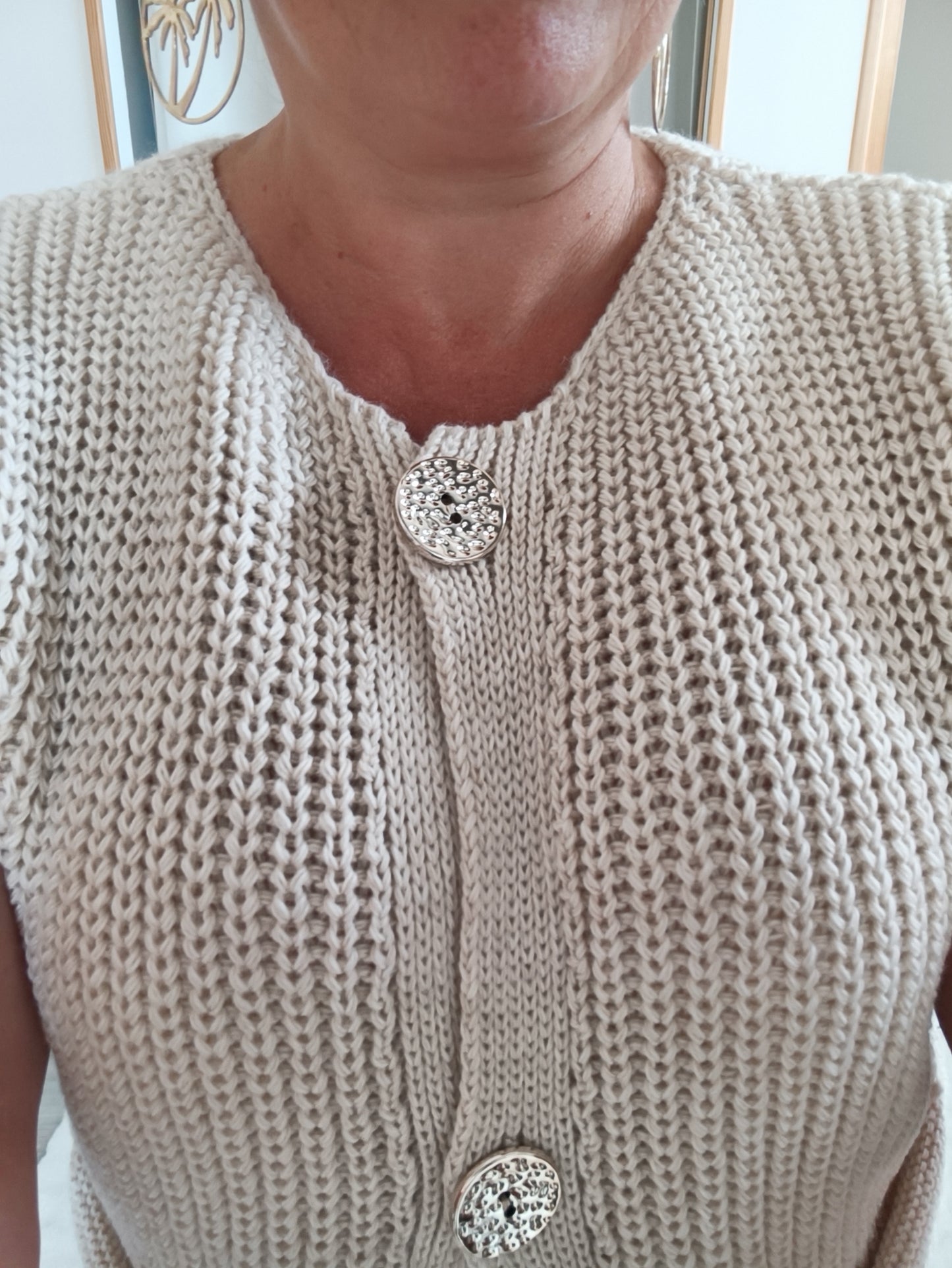 Pull Gilet sans manche Abby