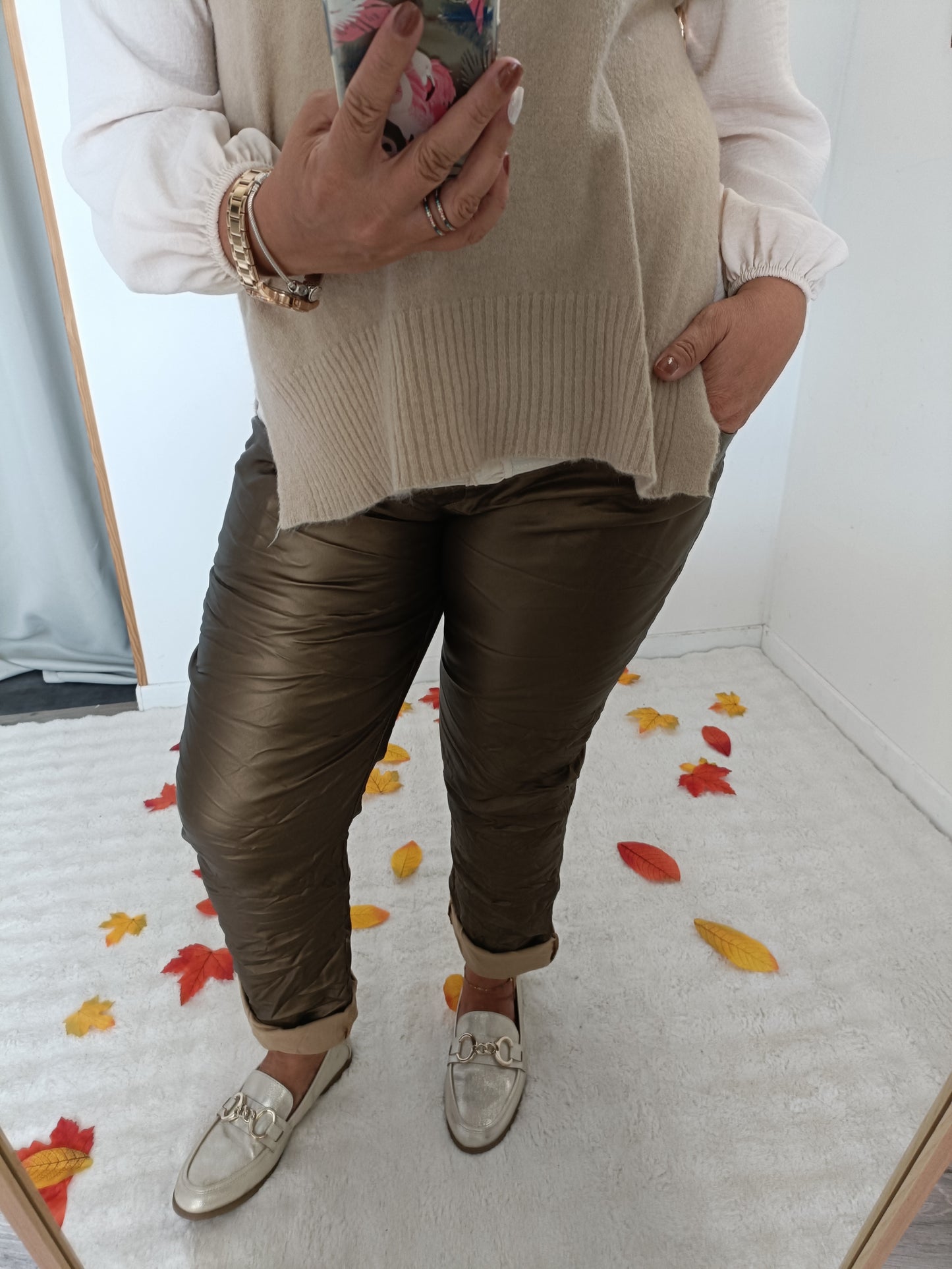 Pantalon Simili