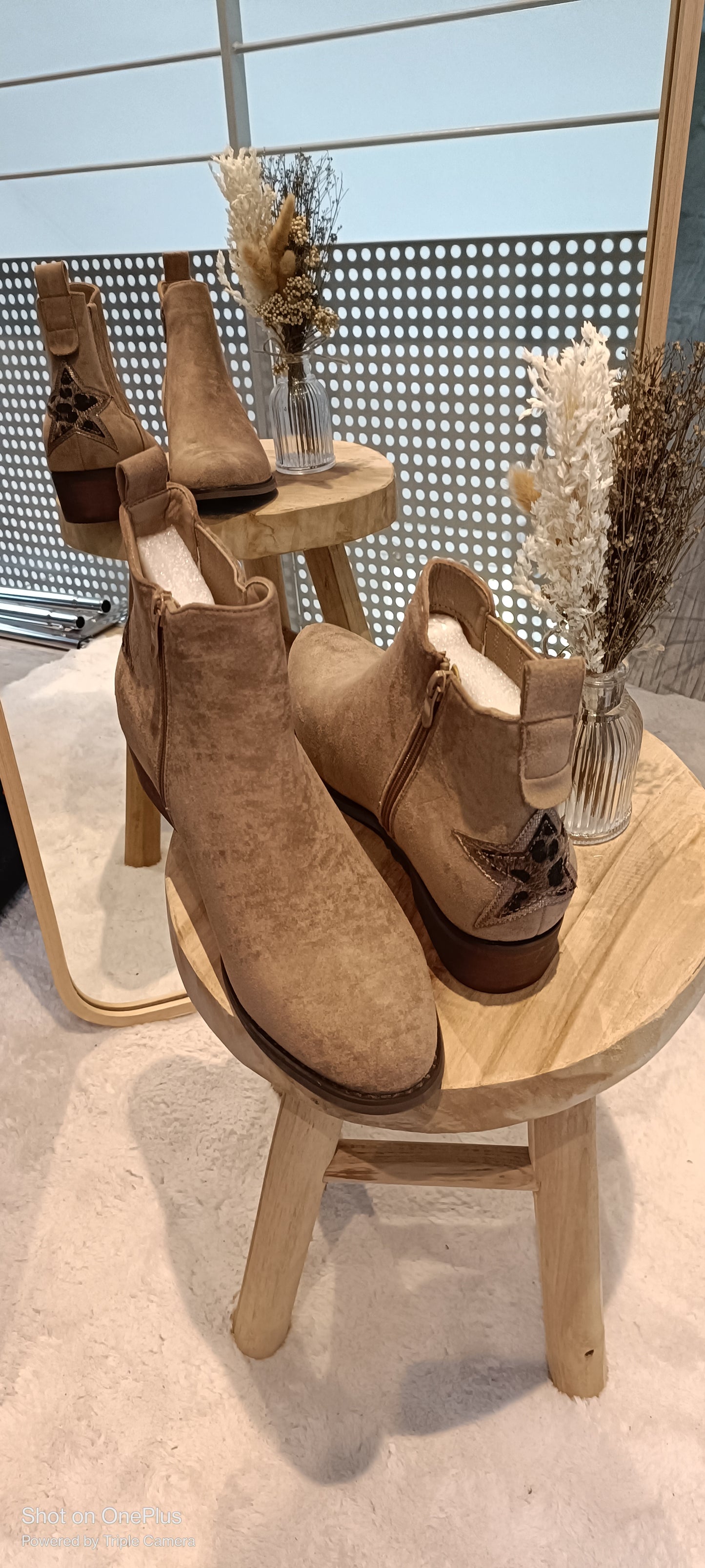 Bottines Léopard étoile