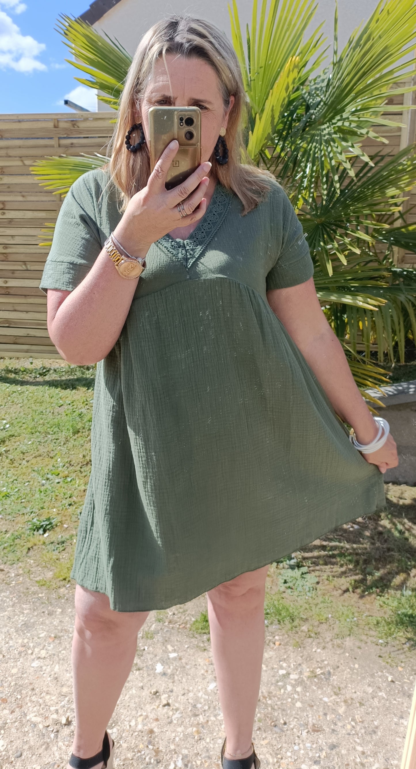 Robe Gaze de coton Milo