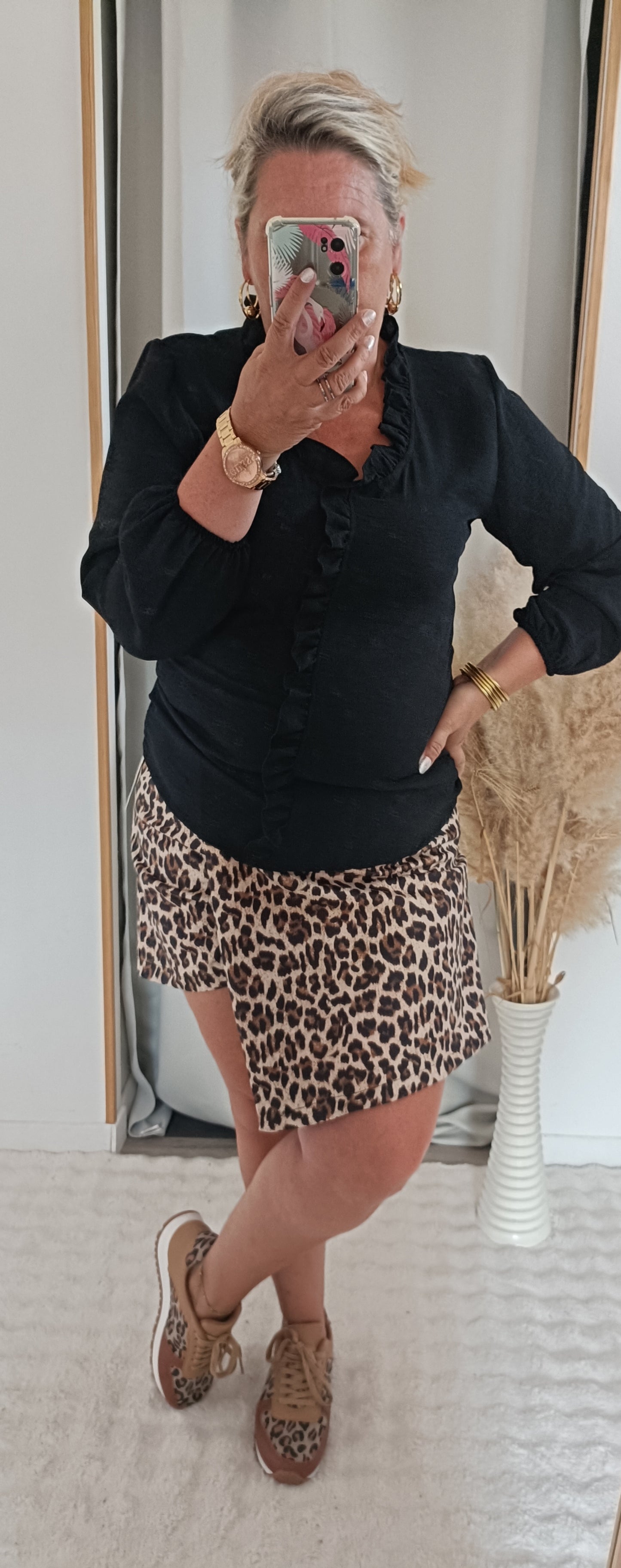 Jupe Short Léopard