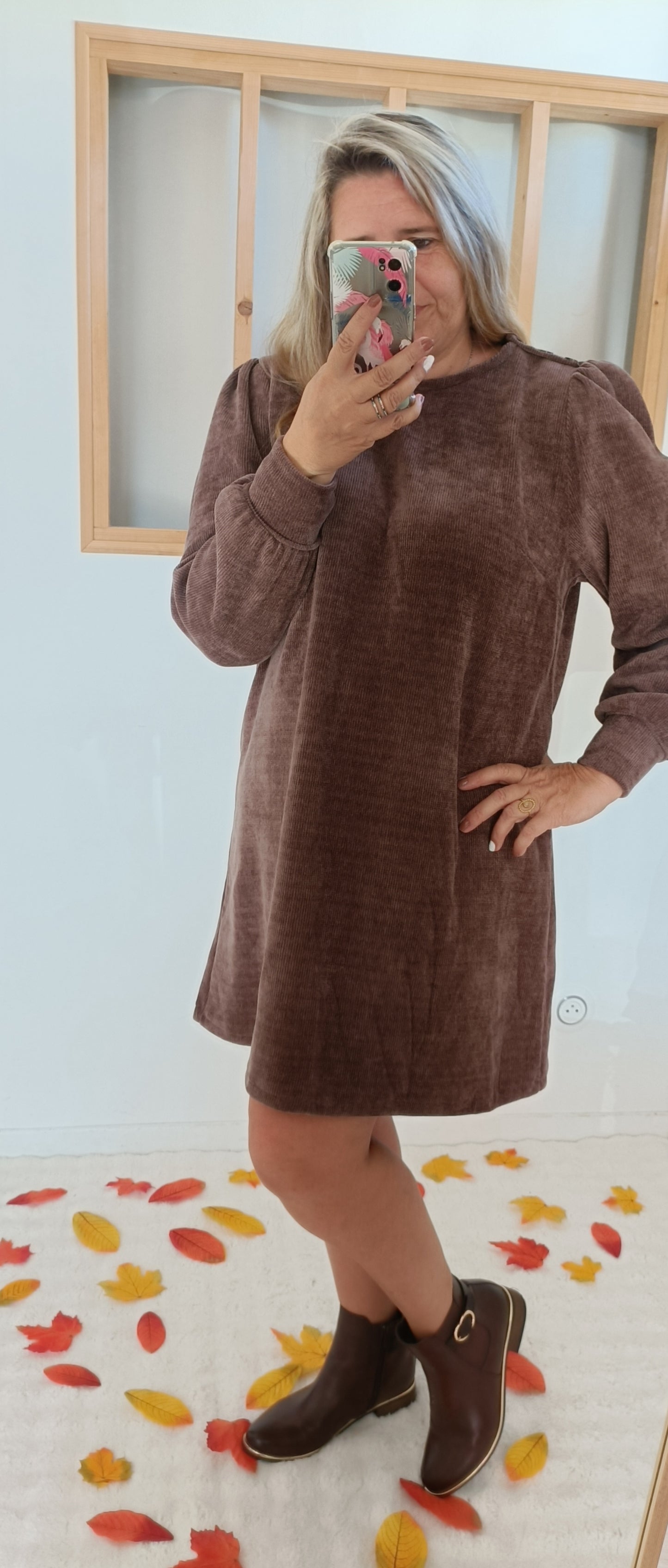 Robe Velours Solina
