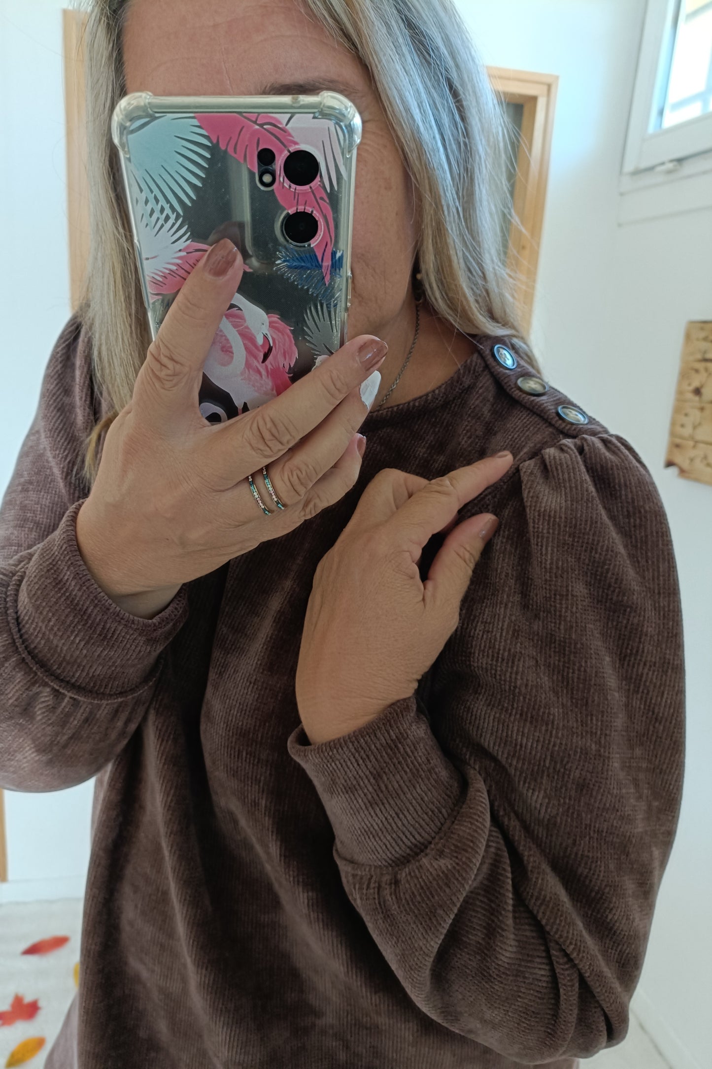 Robe Velours Solina