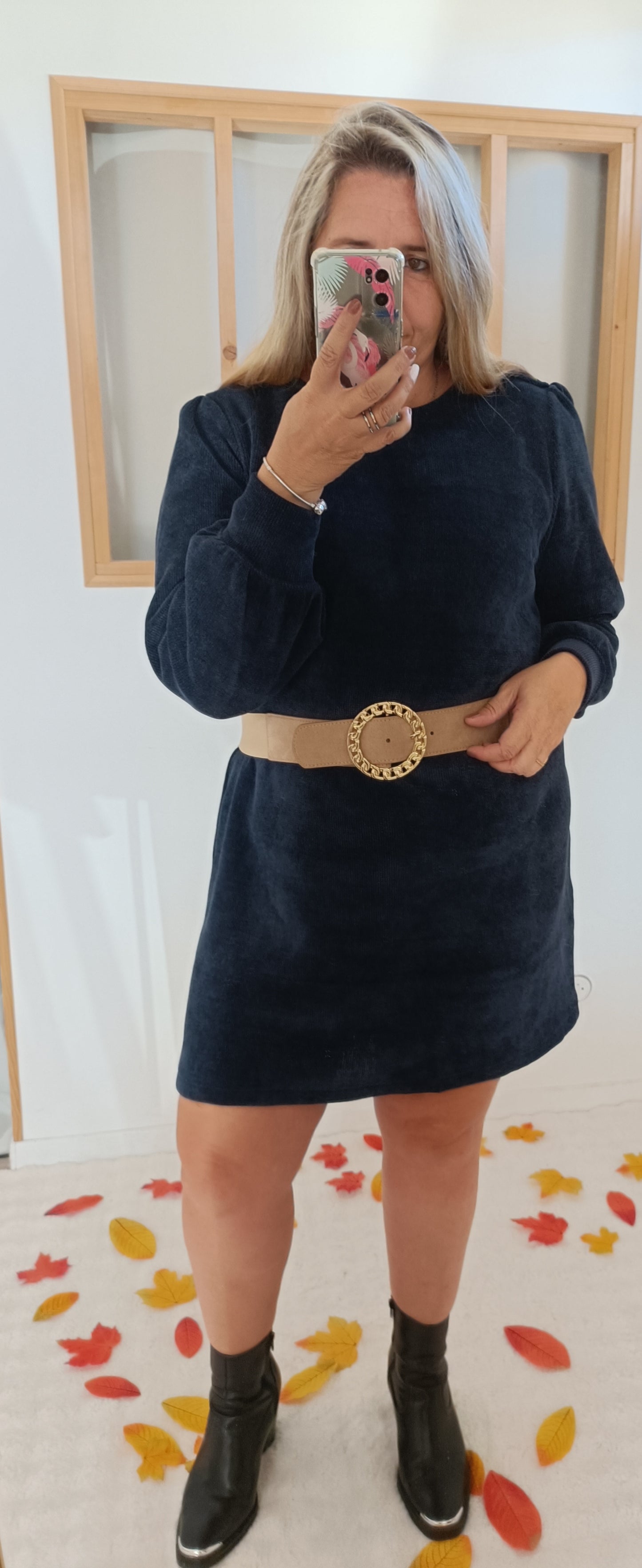 Robe Velours Solina
