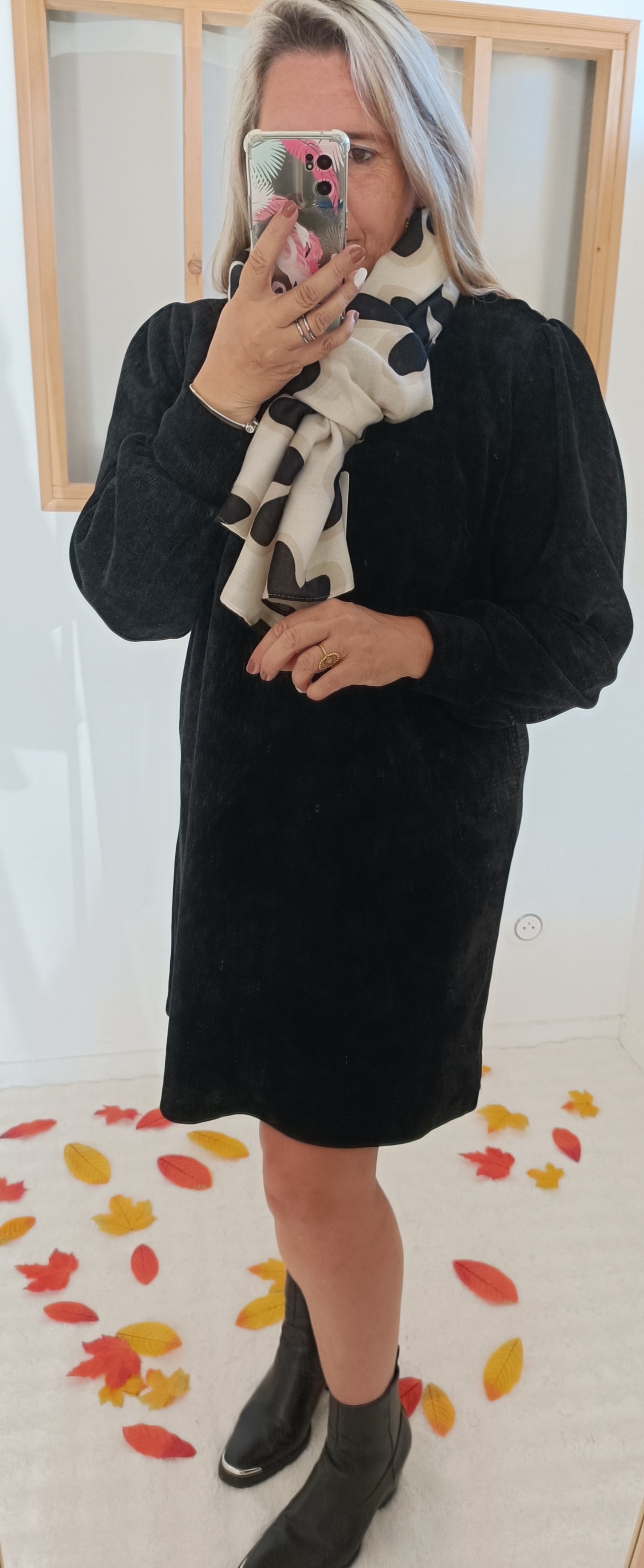 Robe Velours Solina