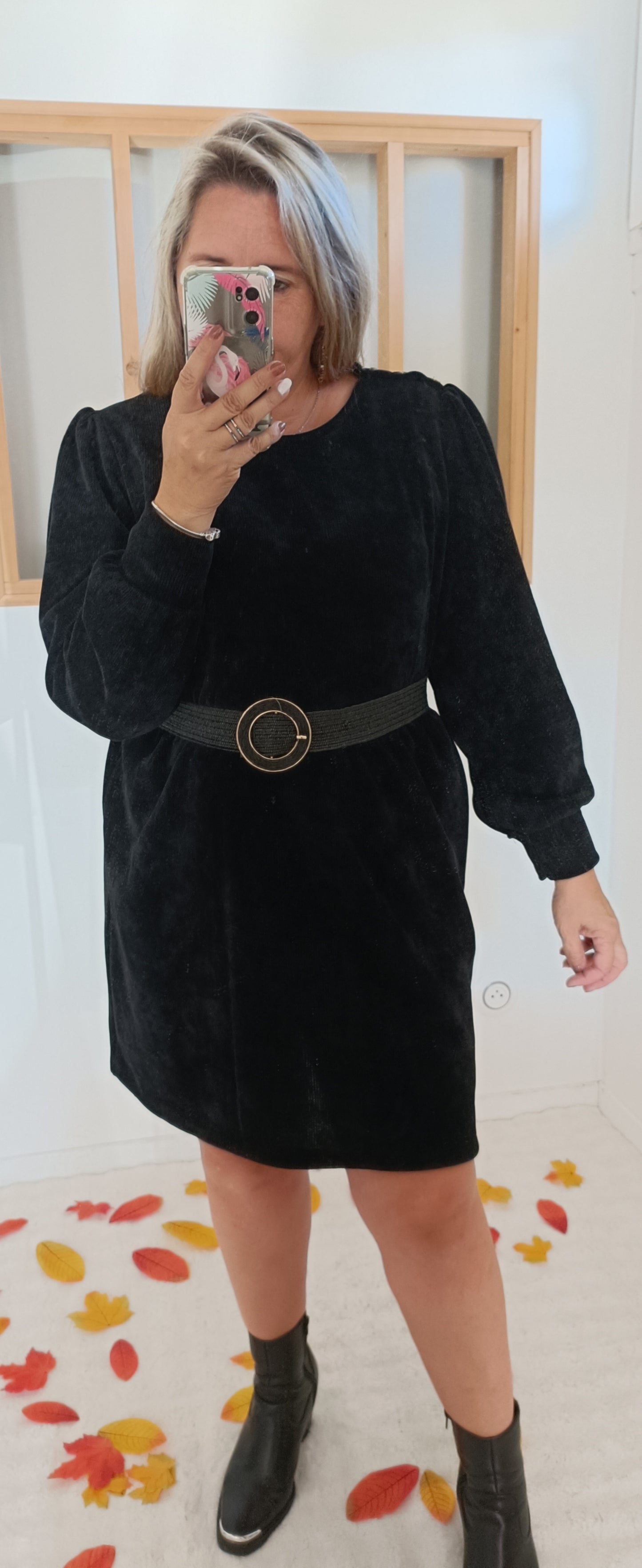 Robe Velours Solina