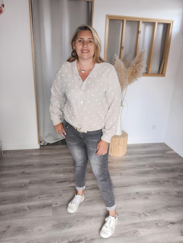 Chemise gaze de coton
