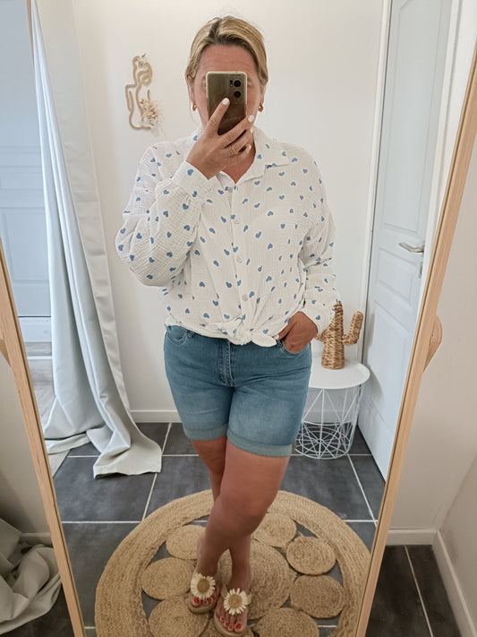 Chemise cœur