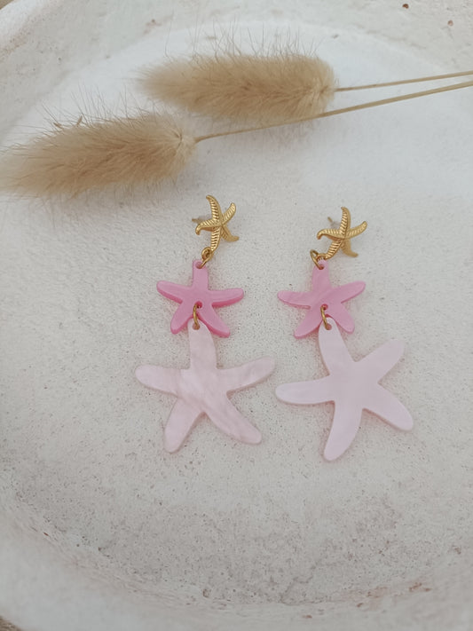 Boucle oreille Etoile de mer