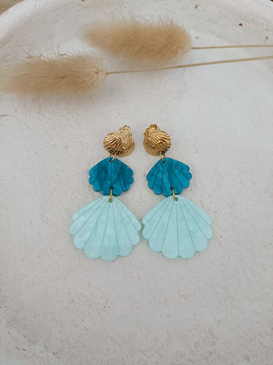 Boucle oreille Coquillage