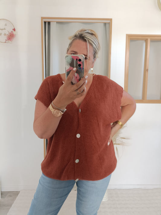 Pull Gilet sans manches