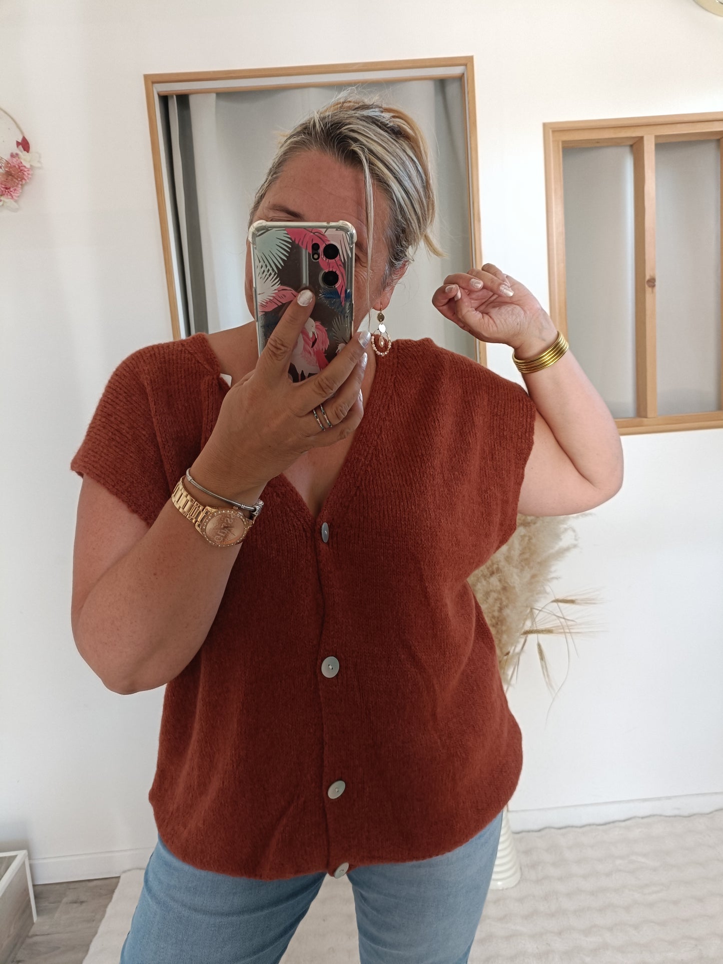Pull Gilet sans manches