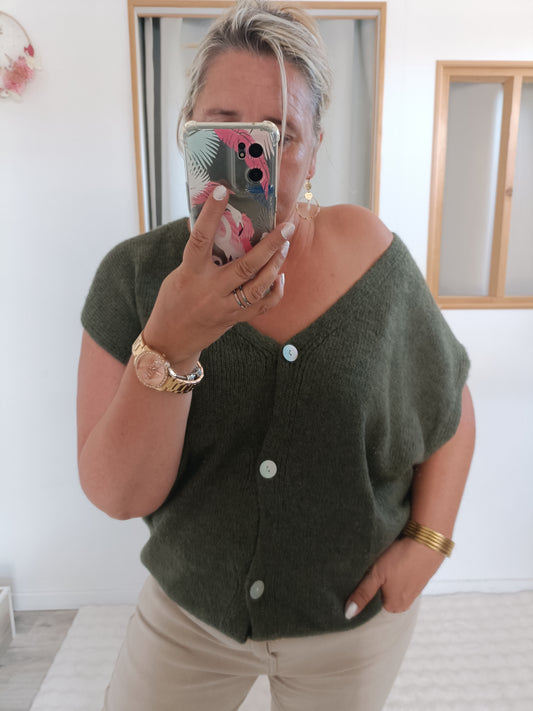 Pull Gilet sans manches