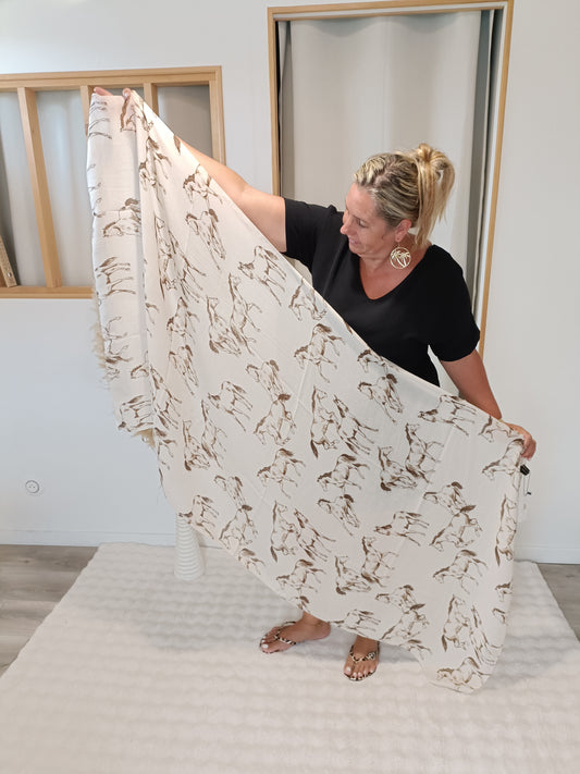 Foulard Chevaux