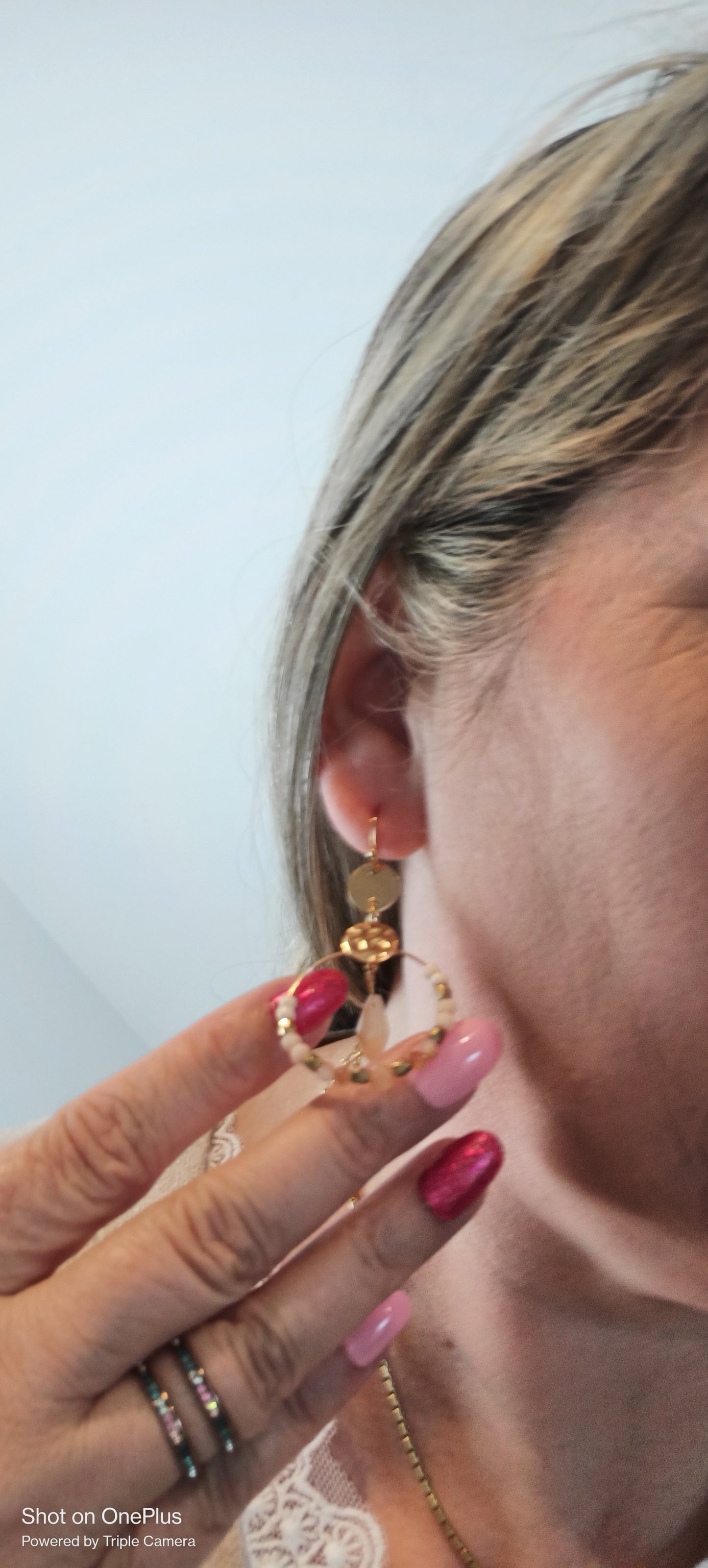 Boucles d'oreille Delphine