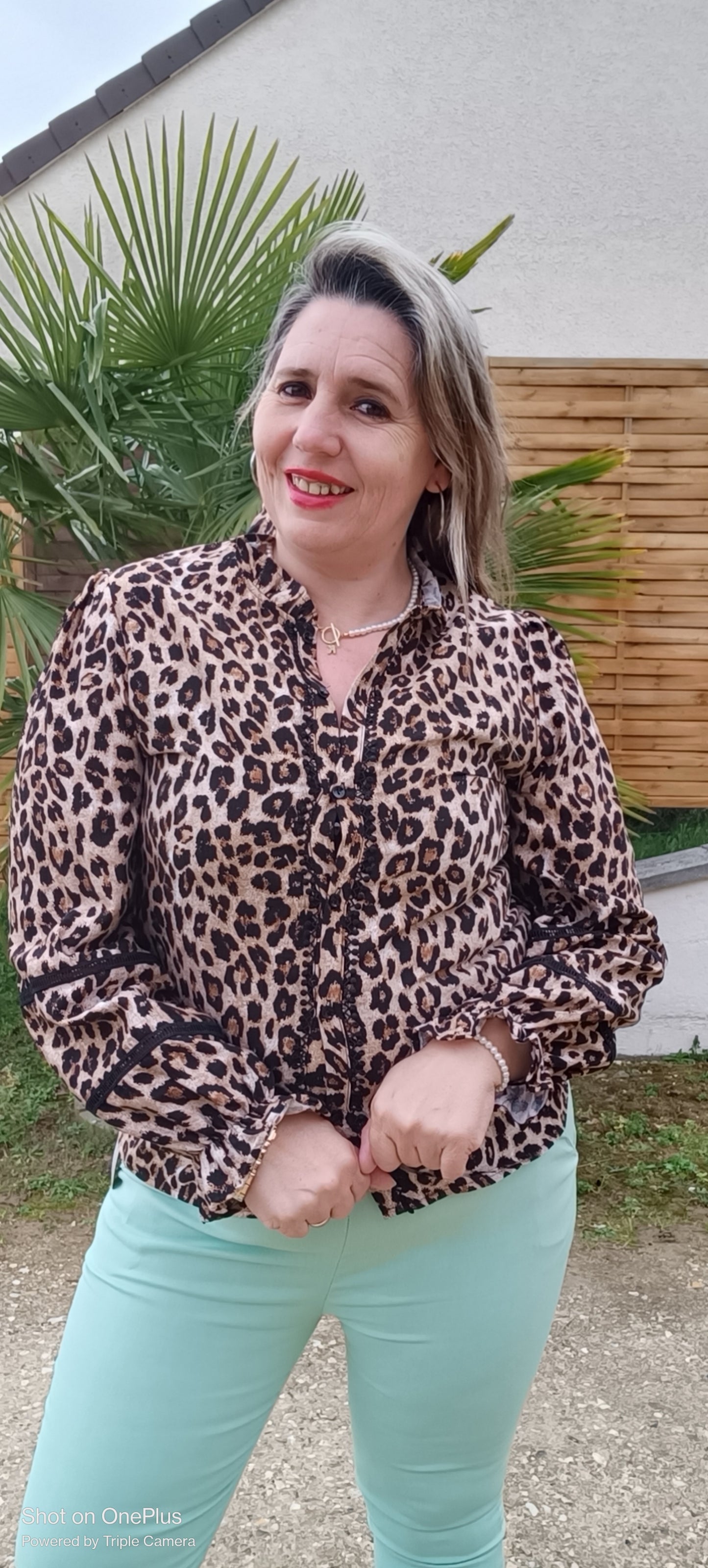 Chemise Lyne Léopard