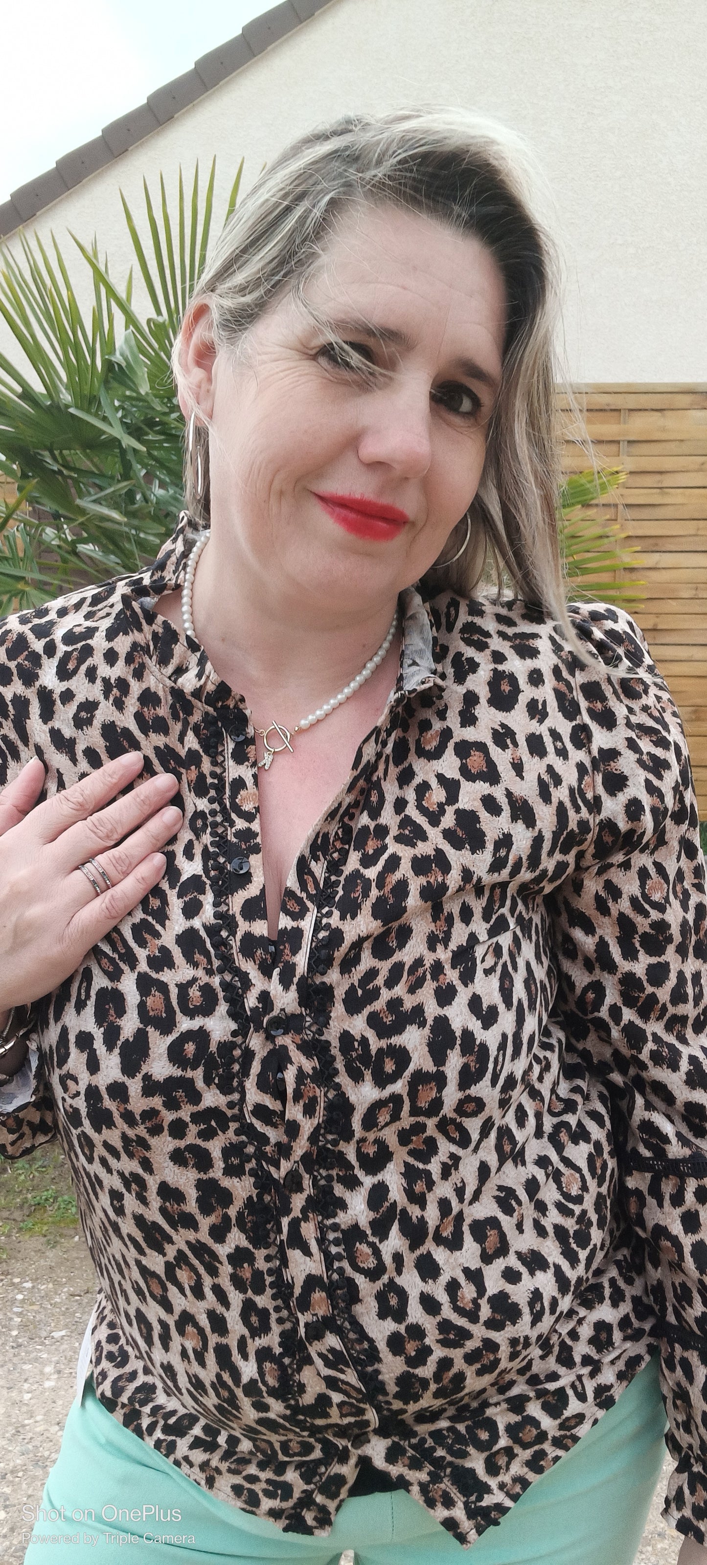 Chemise Lyne Léopard