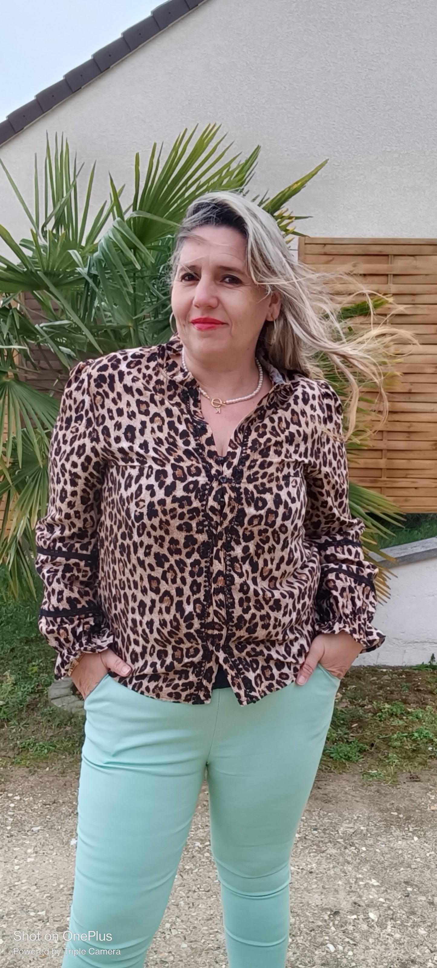 Chemise Lyne Léopard