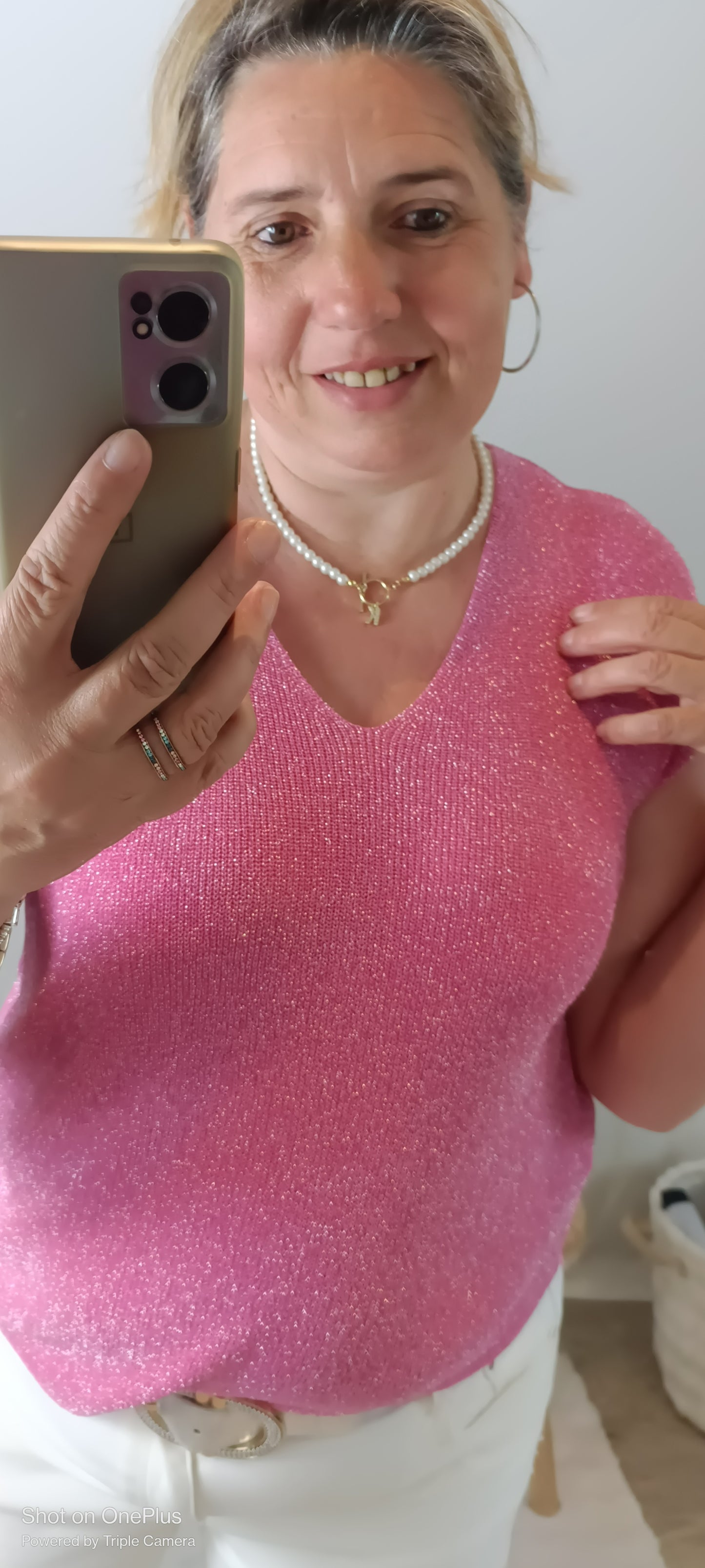 Haut Paillette Méaline
