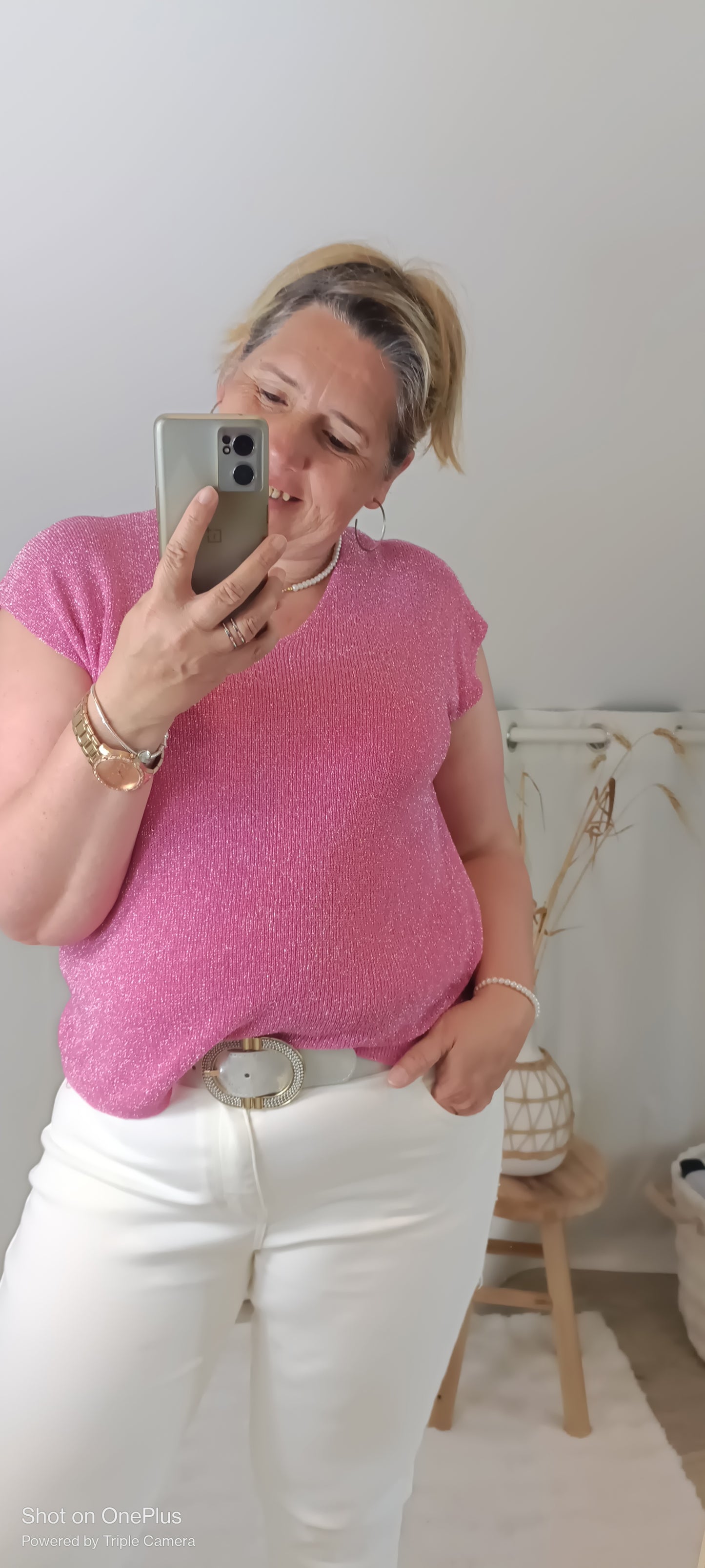 Haut Paillette Méaline