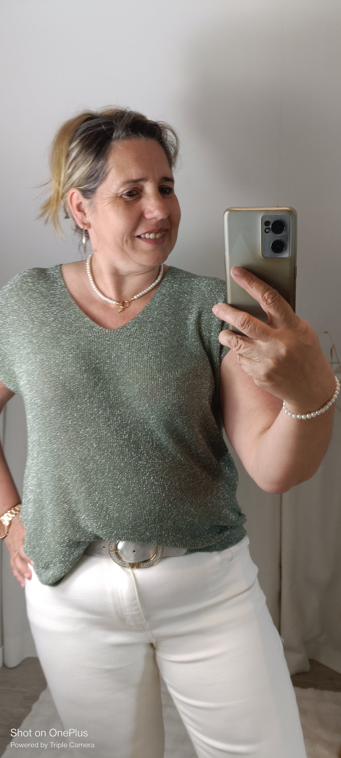 Haut Paillette Méaline