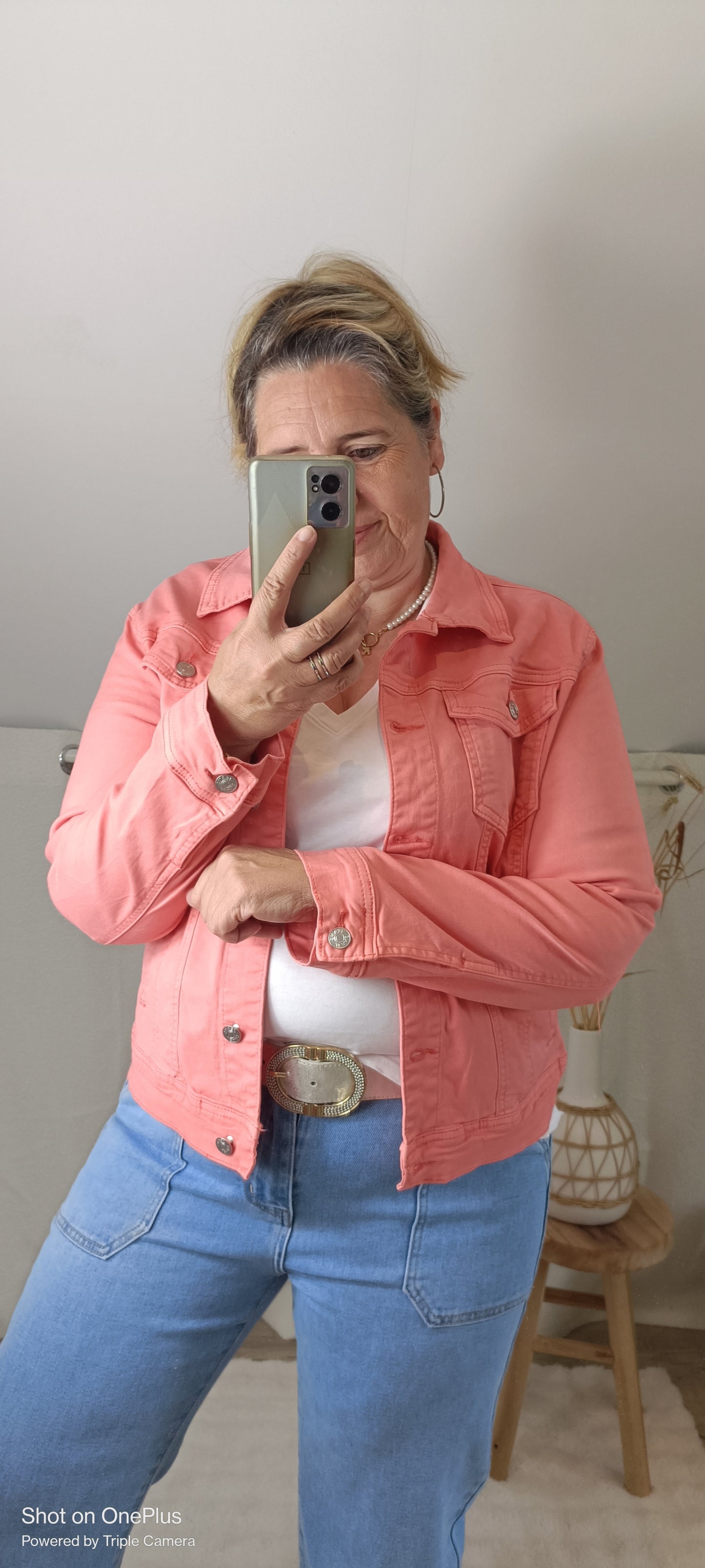 Veste en jeans Caroline
