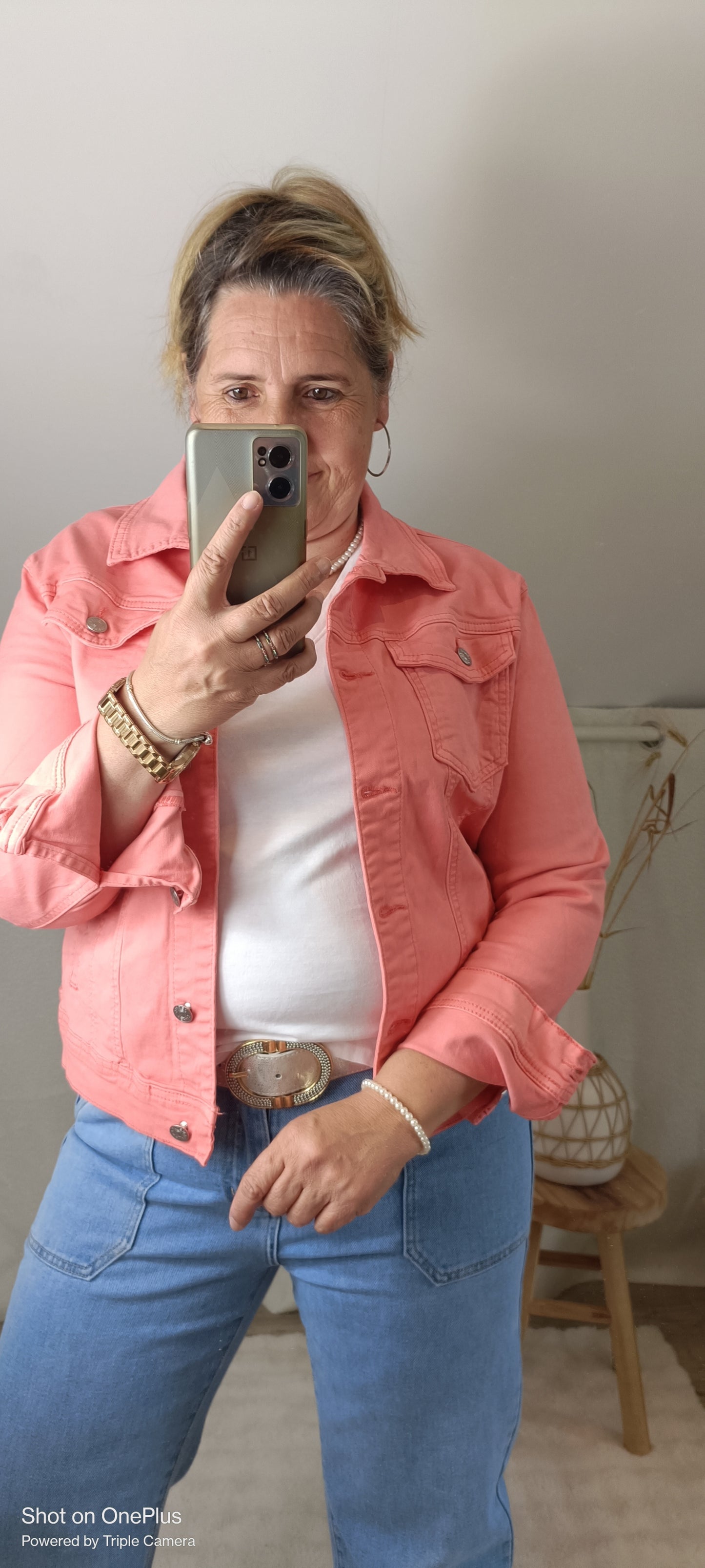 Veste en jeans Caroline