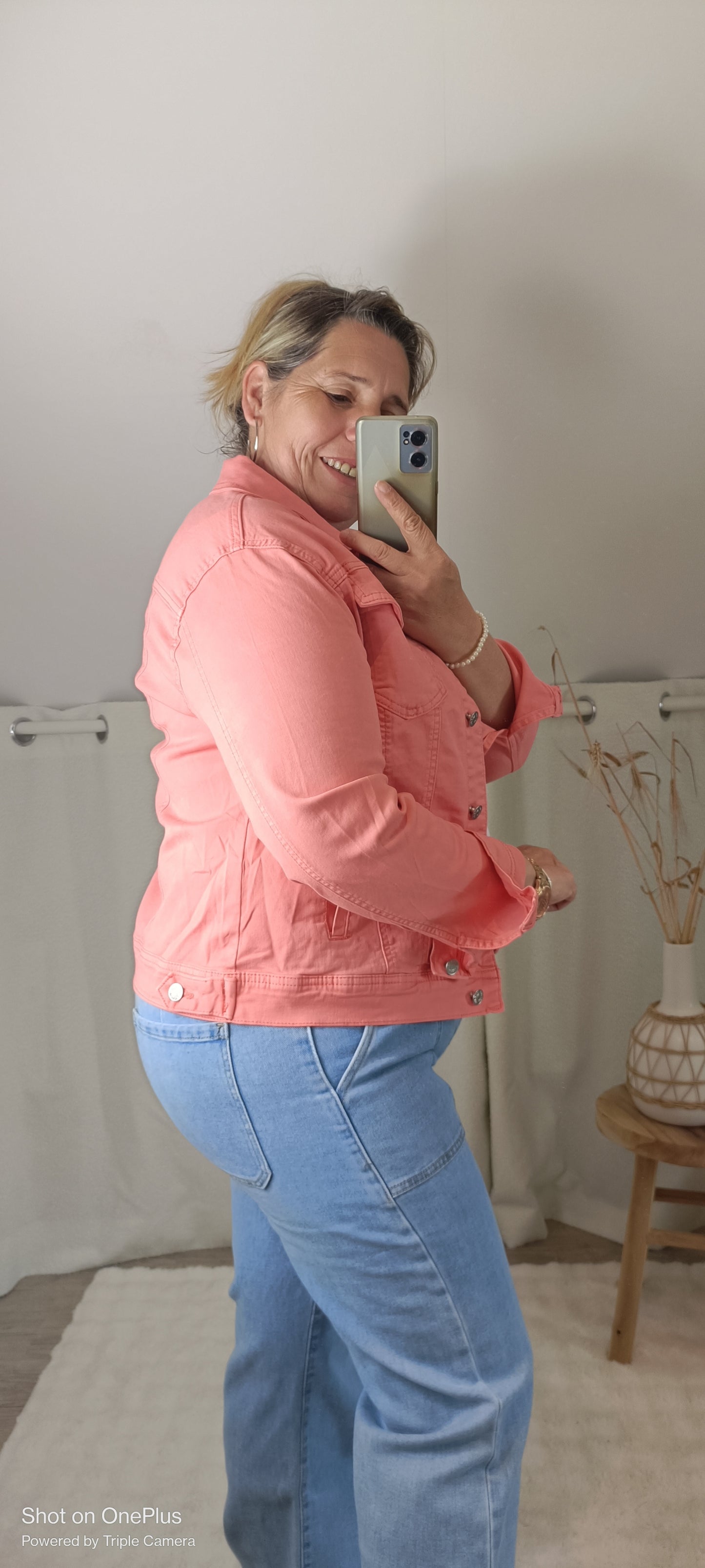 Veste en jeans Caroline