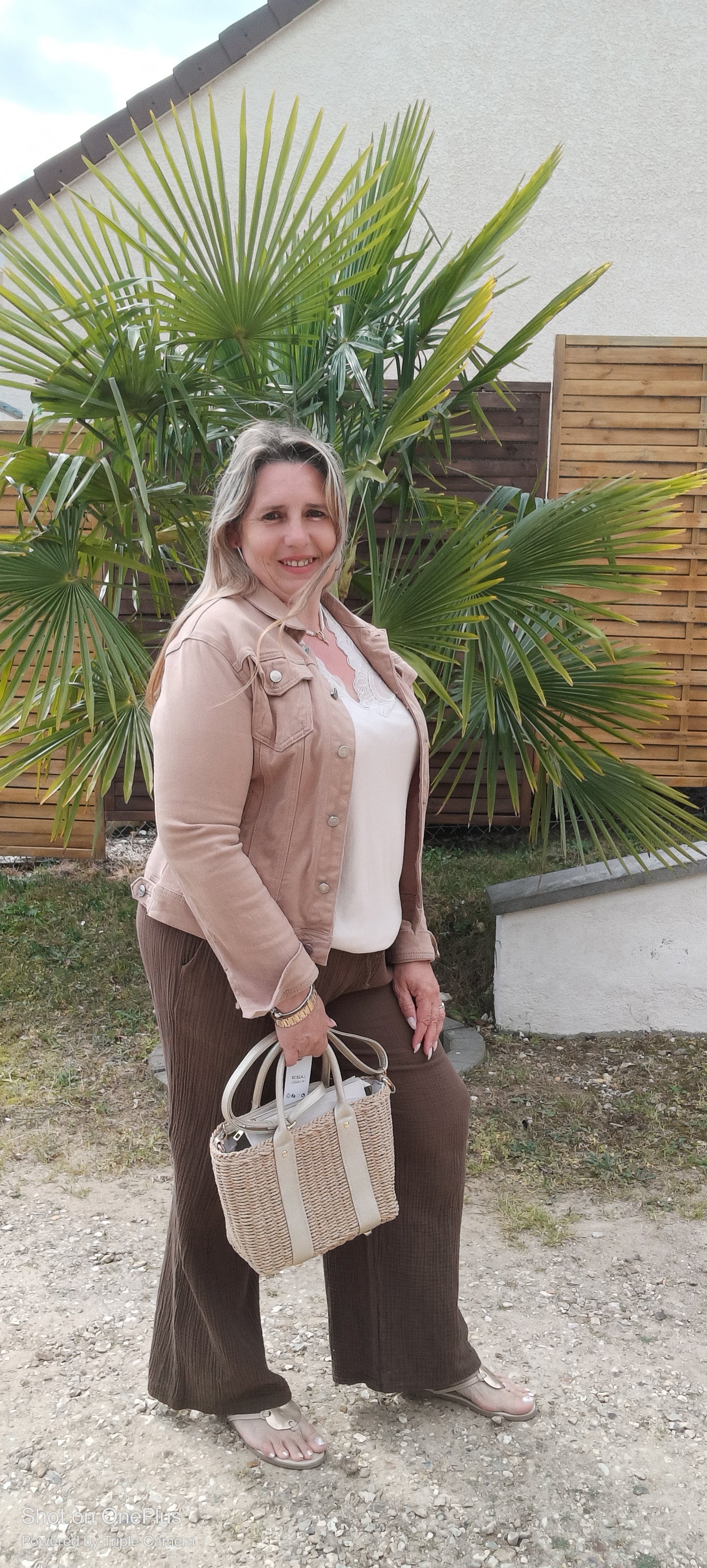 Pantalon Gaze de coton