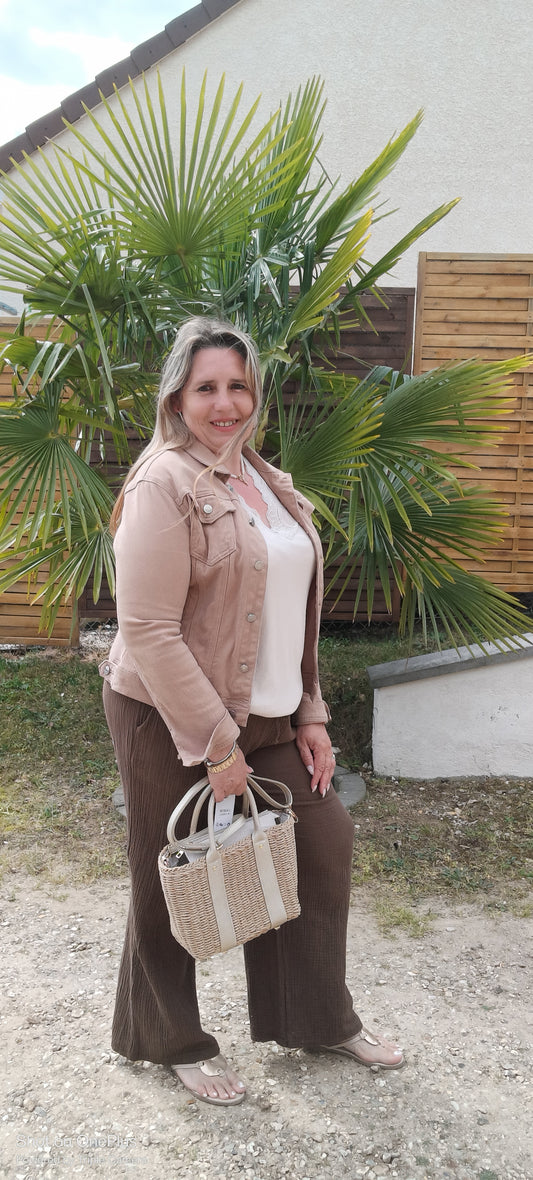 Pantalon Gaze de coton
