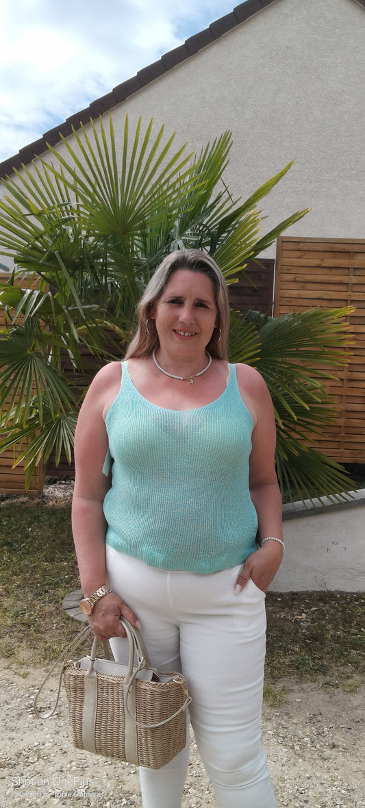 Débardeur Paillettes Corinne