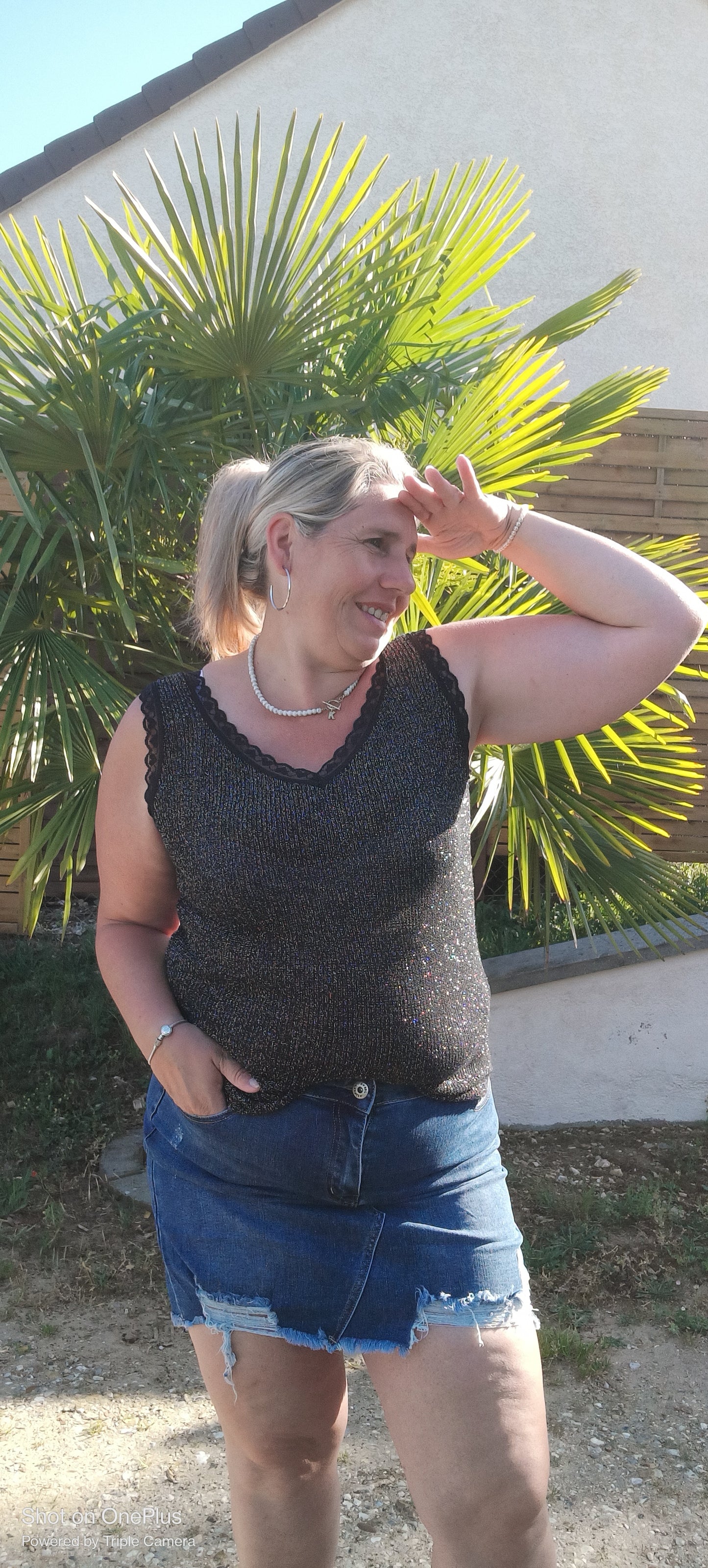 Top Paillette Camile