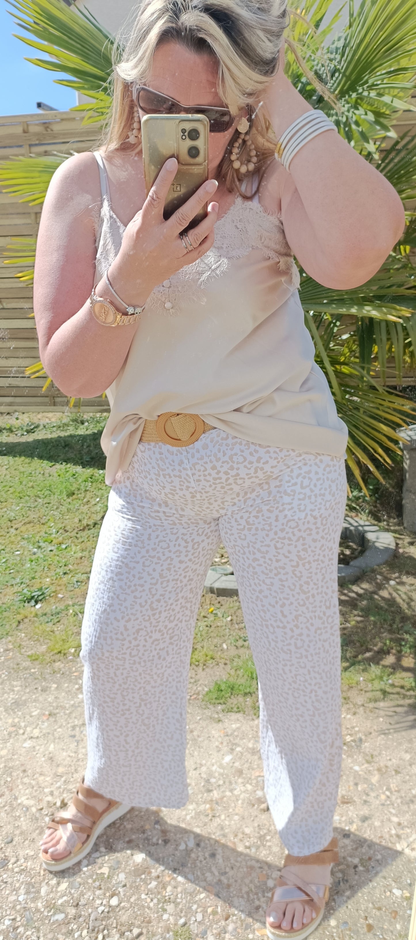 Pantalon Gaze de coton Bahamas