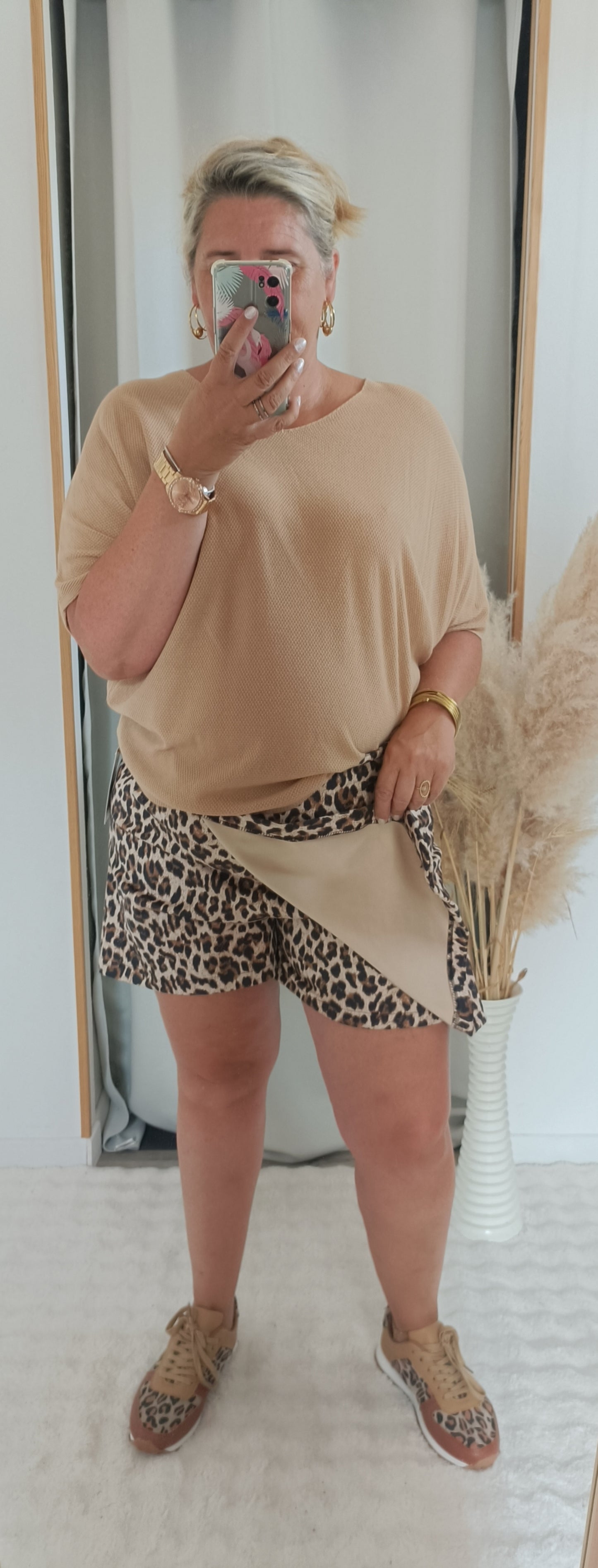 Jupe Short Léopard