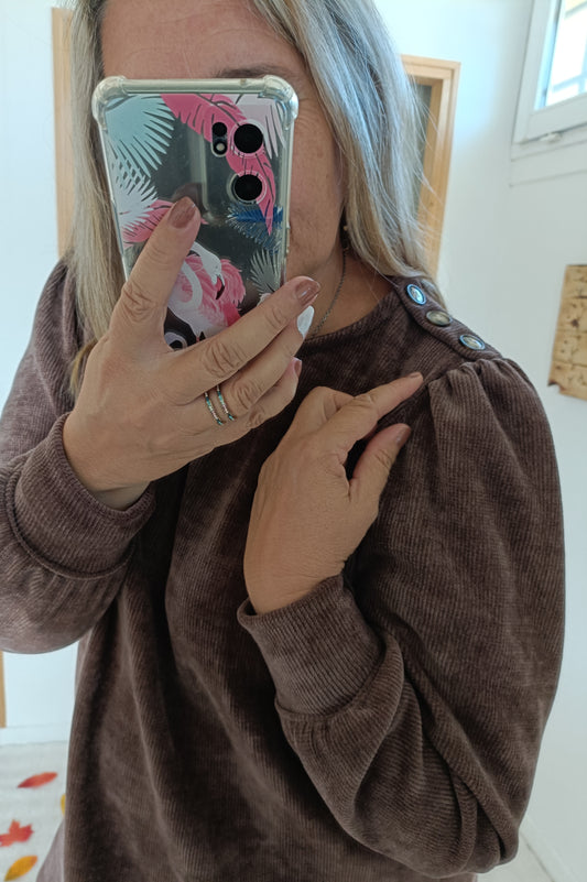 Robe Velours Solina
