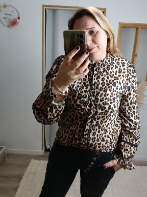 Chemise Lyne Léopard