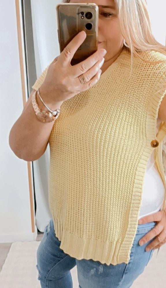 Pull sans manches