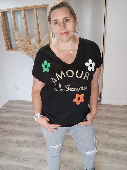 Tee Shirt Amour a la française